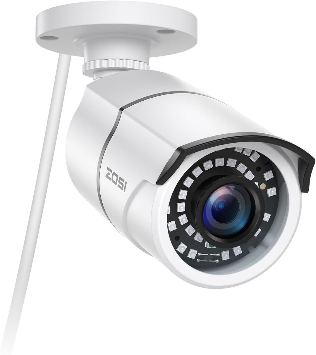 ZOSI ZG2615E - Cámara de seguridad impermeable POE de 5MP con visió...