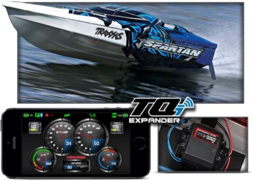 Traxxas Expansor de telemetría 6553X 2.0 y módulo GPS 2.0, sistema TQi Tadio