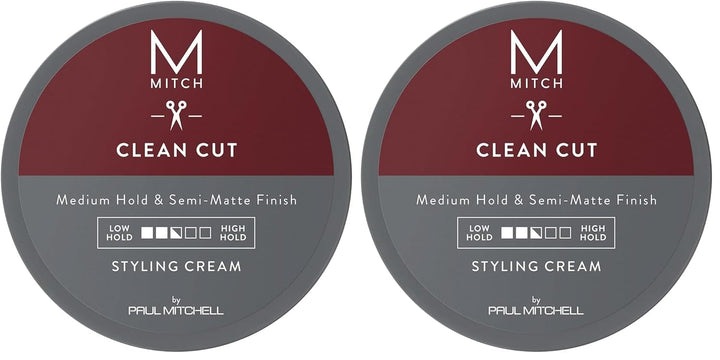 MITCH by Paul Mitchell Clean Cut - Crema de peinado para hombres, f...
