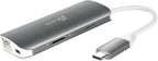 j5create Adaptador múltiple USB-C 9 en 1 HDMI/Ethernet/USB 3.1