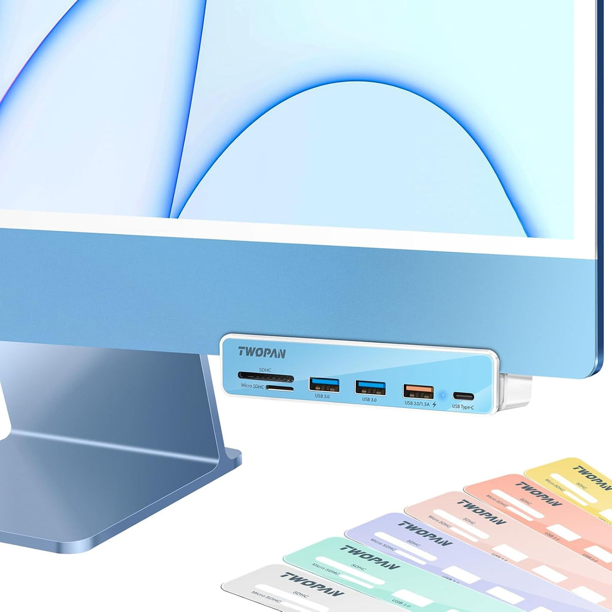 TWOPAN, T7-M6, hub USB 3.0