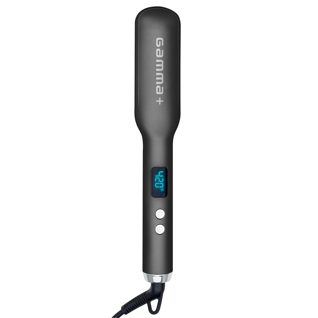 GAMMA+ Plancha para alisar el cabello, plancha plana doble o cepill...