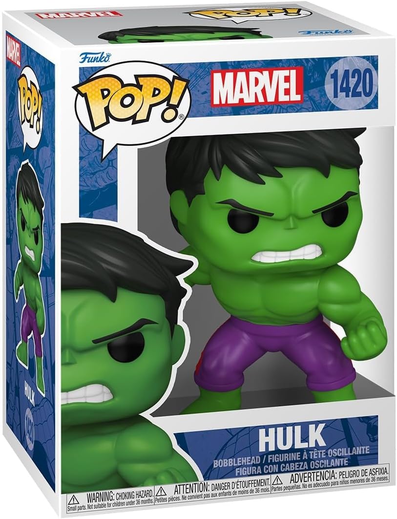 Funko Pop Marvel - Hulk - Marvel Comics - Figura de vinilo coleccio...