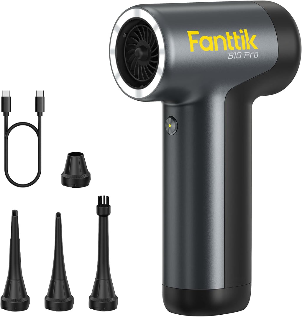 Fanttik B10 Pro Soplador de Aire Eléctrico (Gris)