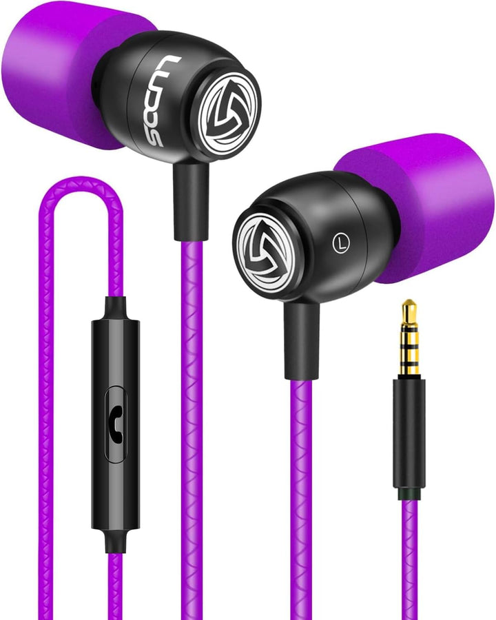 LUDOS Clamor Auriculares con cable tipo in-ear, 5 años de garantía,...