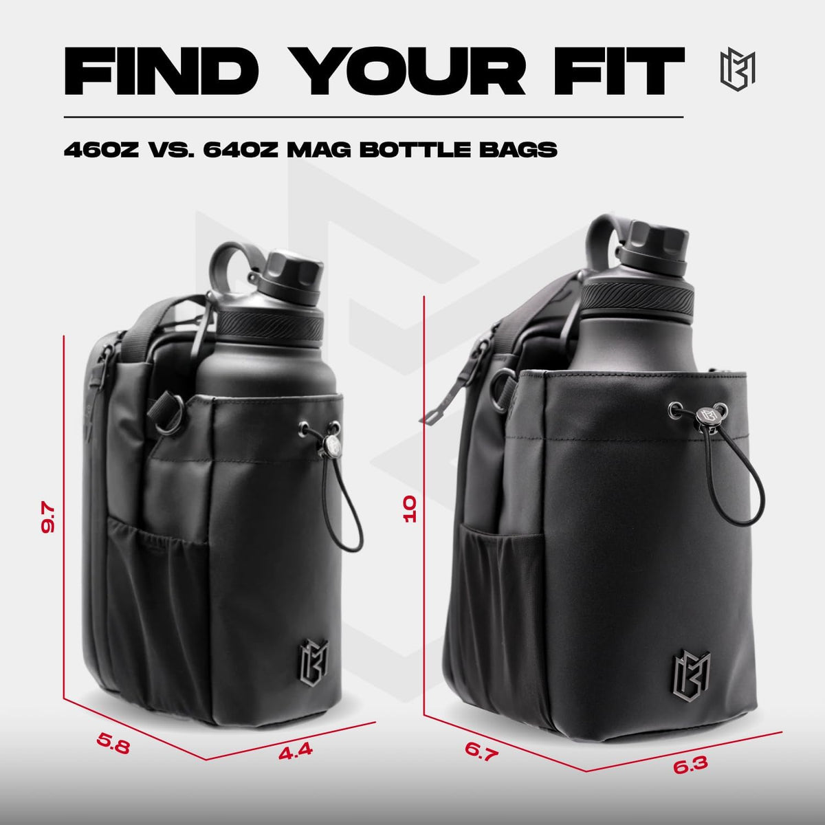 Bolsa magnética para botellas para hombres y mujeres, bolsa de gimnasio para gimnasio, viajes, trabajo y deportes, mantén tus artículos fuera del suelo sucio del gimnasio con accesorio magnético (negro)