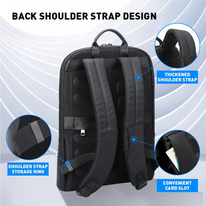 BOPai Mochila para portátil delgada de 15-15.6 pulgadas, mochila an...