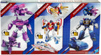Transformers Decepticon Commander - Paquete de 3 figuras de acción de robot de 5 pulgadas