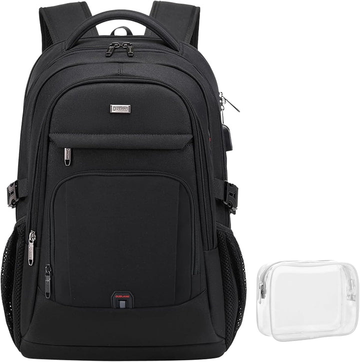 DUSLANG Mochila para portátil de 17 pulgadas para viajes, resistent...