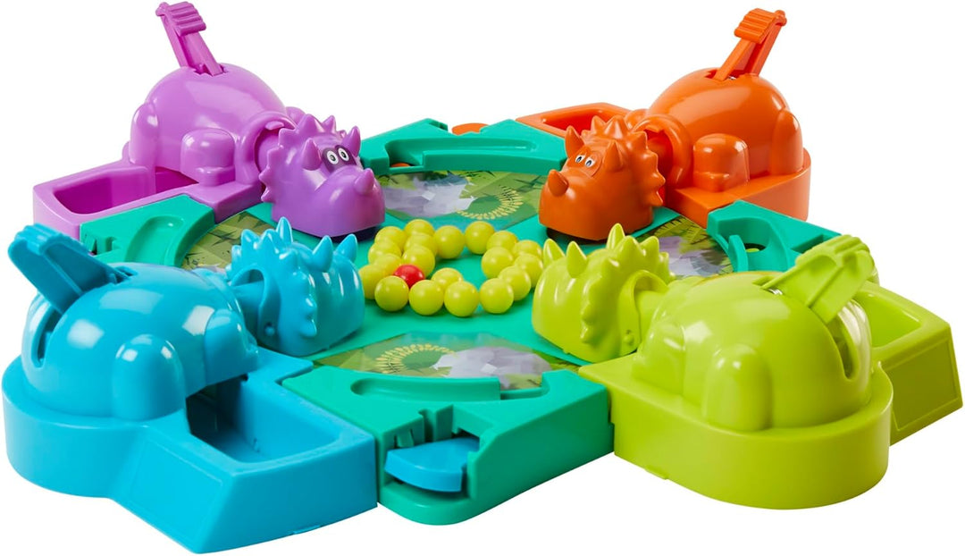 Hasbro Gaming Hungry Hungry Hippos Dino Edition Juego de Mesa, Jueg...