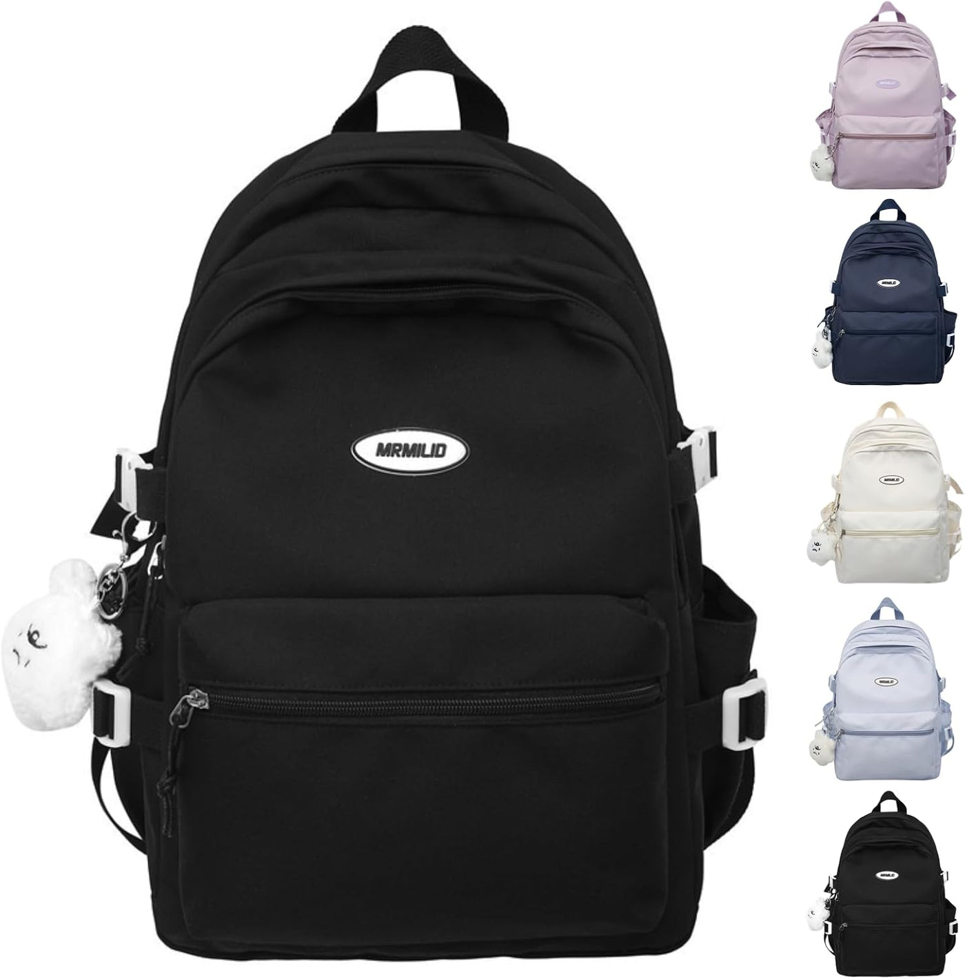 VTTDB Mochila Kawaii con Accesorios Lindos, Mochila Estética Casual...