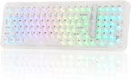 KiiBoom Phantom98 Lite 96% Teclado mecánico inalámbrico para juegos...