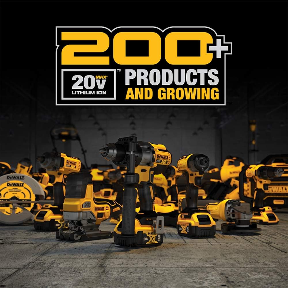 DEWALT Kit de pistola de calor de 20V MAX, inalámbrica, hasta 990 grados, 42 minutos de tiempo de funcionamiento, luz LED, batería y cargador incluidos (DCE530P1)