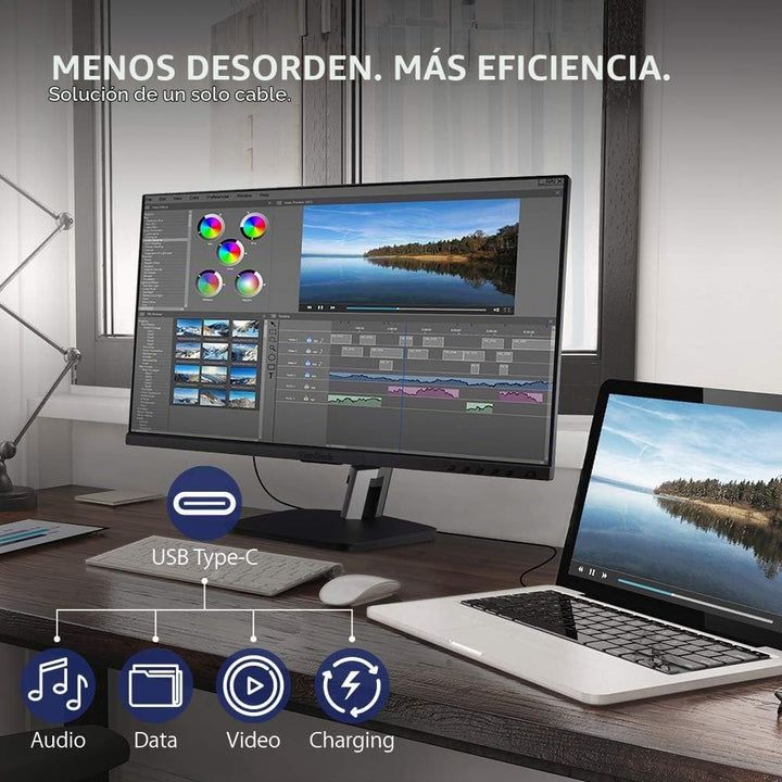 ViewSonic TD2455 Monitor de pantalla táctil de 24 pulgadas 1080p, I...