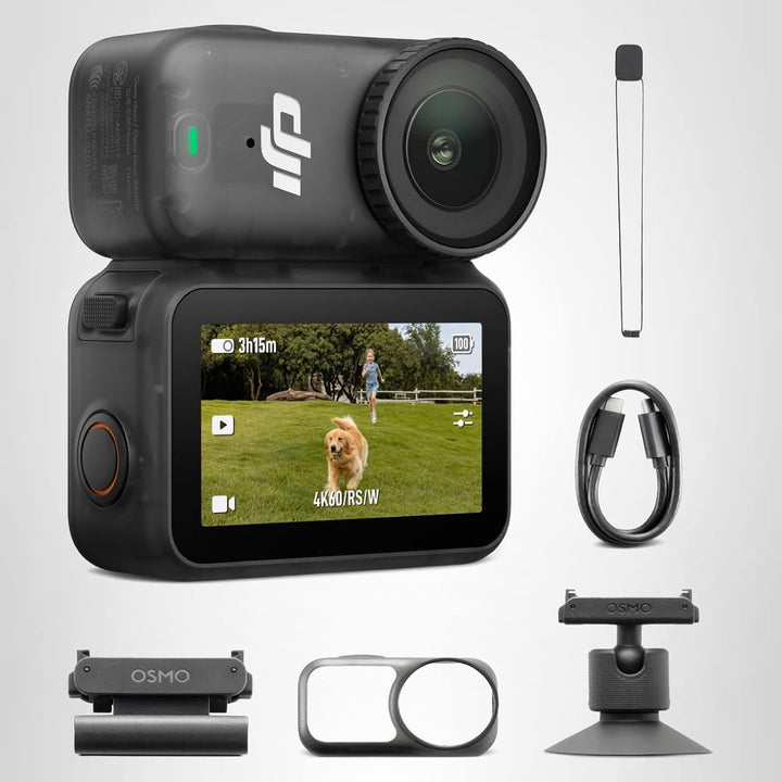 DJI Osmo Nano Standard Combo (64GB) - Pequeña cámara de vlogging de...