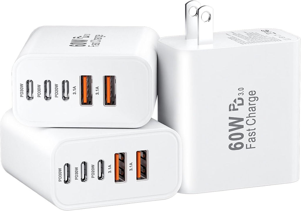 Carga rápida del bloque del cargador del USB C, adaptador del enchufe de la