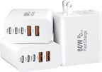 Carga rápida del bloque del cargador del USB C, adaptador del enchufe de la