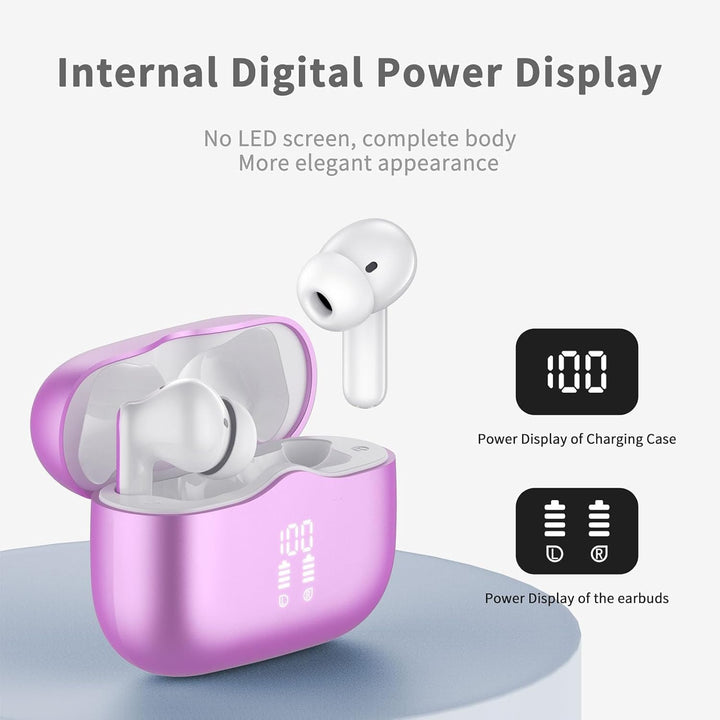 Auriculares inalámbricos, auriculares Bluetooth 5.4 2026 con 4 micr...
