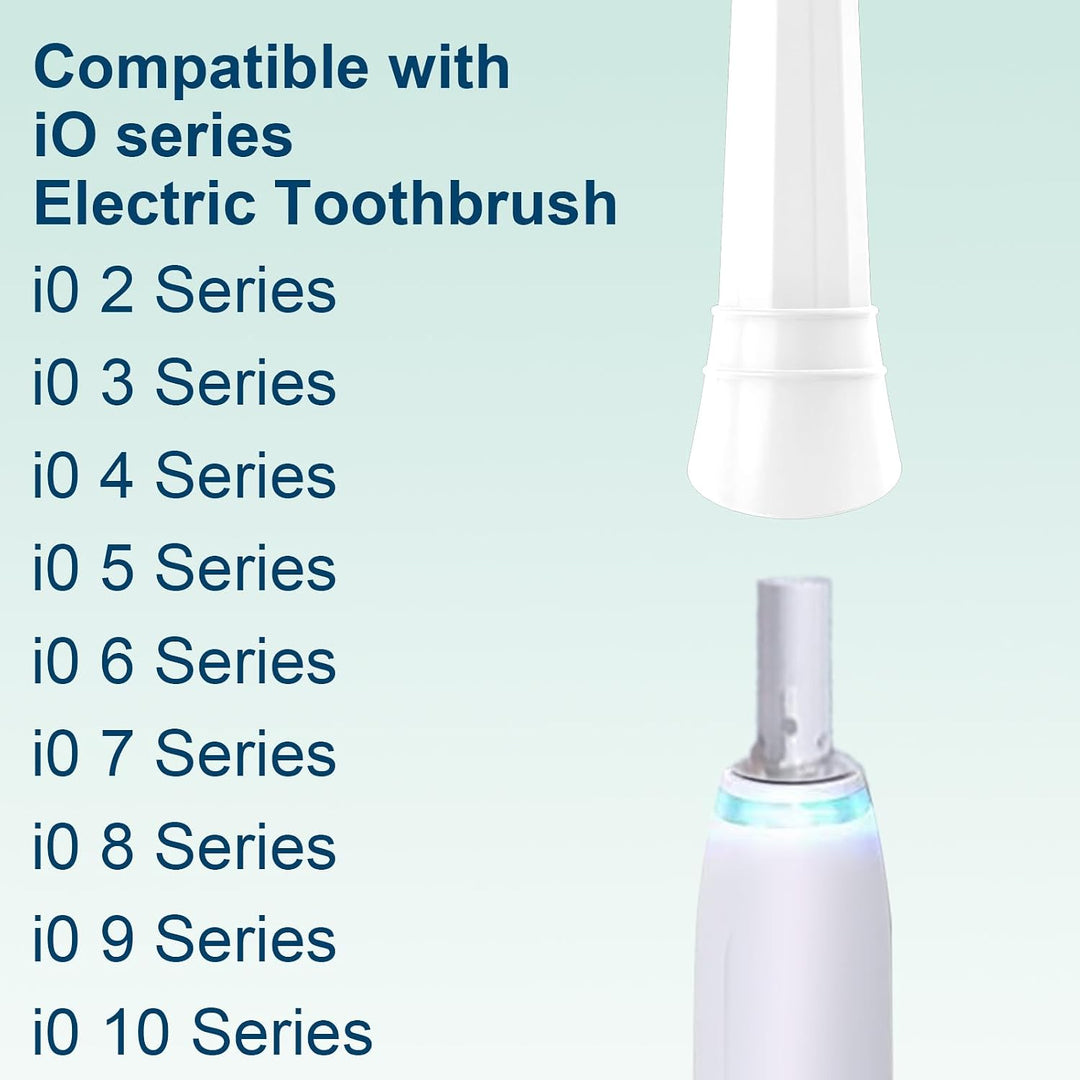 DeBizz iO - Cabezales de repuesto compatibles con Oral B iO 3 4 5 6...