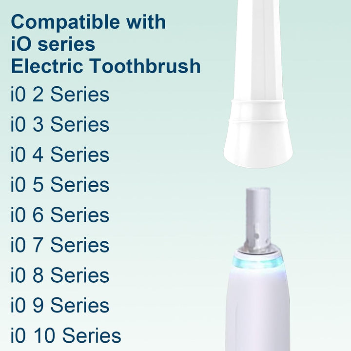 DeBizz iO - Cabezales de repuesto compatibles con Oral B iO 3 4 5 6...