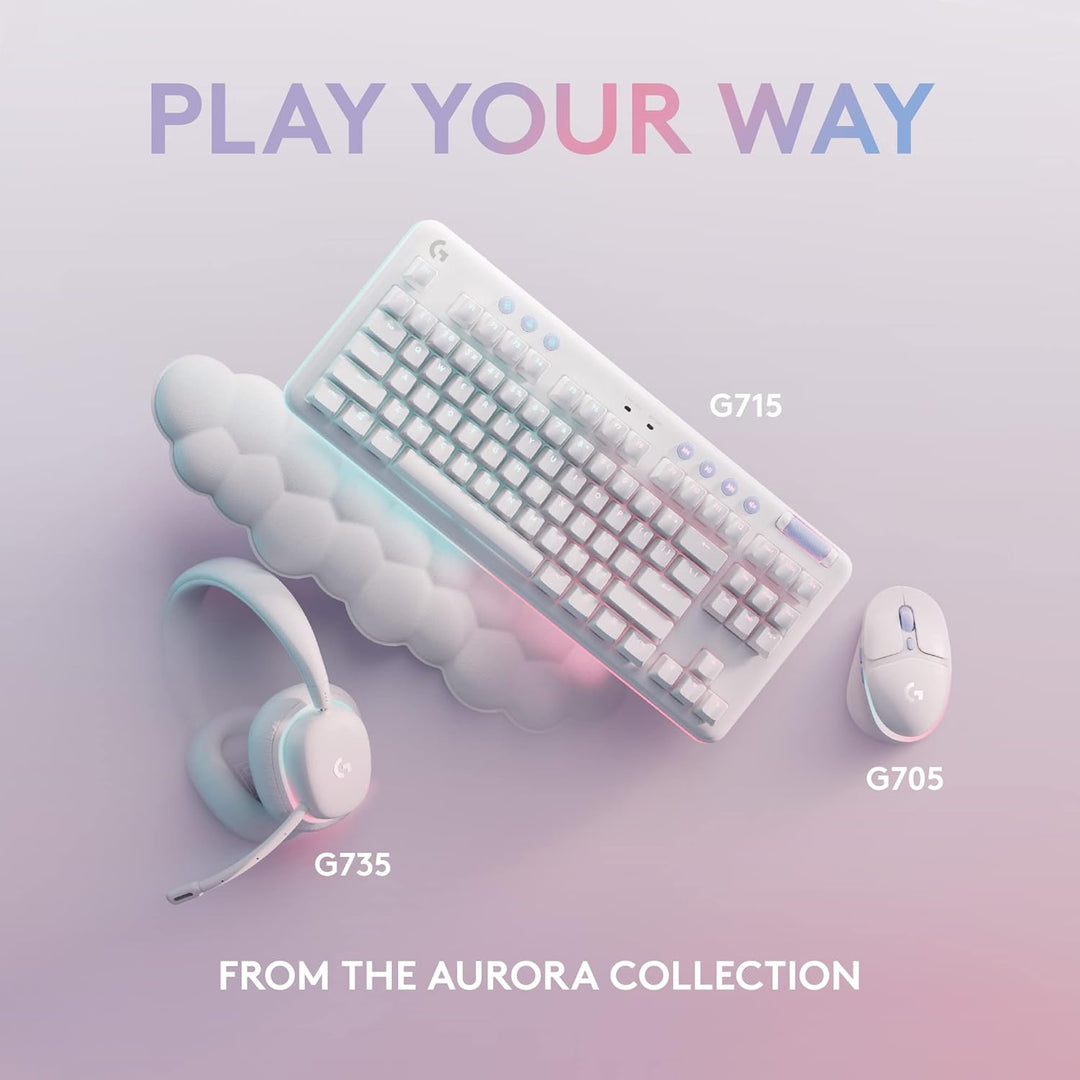 Logitech G Teclado 713 para juegos con cable con iluminación LIGHTS...