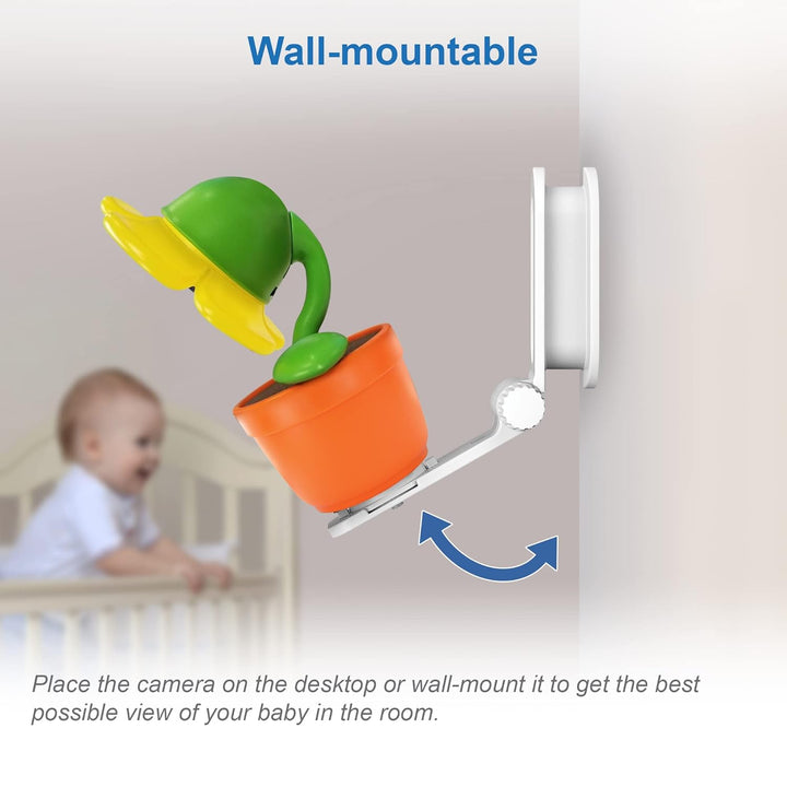 VTech RM9751 Yellow Daisy Smart Wi-Fi Cámara para bebé