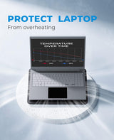 Soporte enfriador Laptop 15.6 in - 17 in HAVIT hv-f2056, delgado, p...
