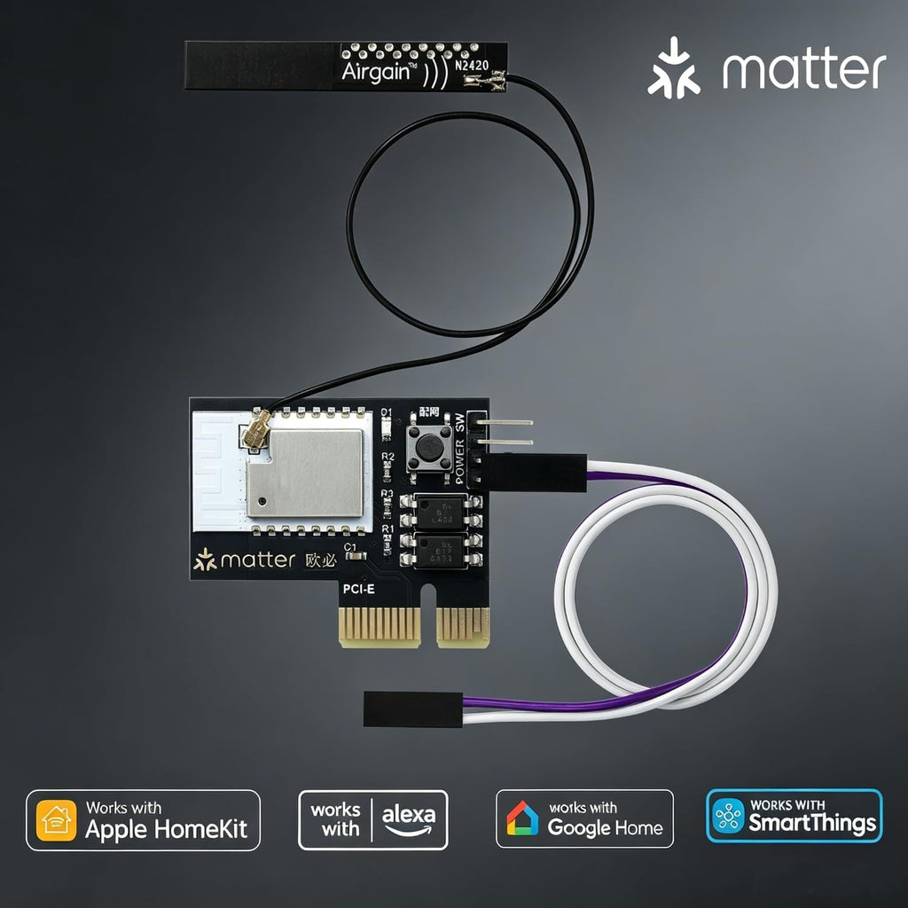 Interruptor de encendido remoto de la PC de la materia sobre WiFi
