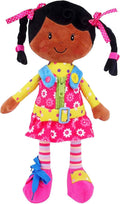Snuggle Stuffs Sugar Snap - Muñeca de peluche para aprender a vesti...