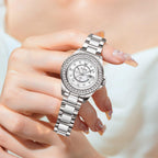OLEVS Relojes para Mujeres Lujo Diamante con Fecha Analógico Cuartz para Mujer