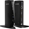 WAVLINK Estación de acoplamiento USB C con monitor doble, estación de acoplamiento Displaylink dual de 5K/4K a 60Hz para Mac M1/M2/M3/M4 o Windows, base para laptop 13 en 1 con 2X HDMI, 2X DP, 130WPD