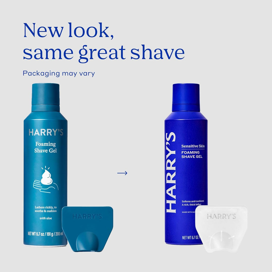 Kit de afeitado original Harry's para hombres - Mango de afeita...