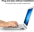 Adaptador USB Bluetooth 5.0, transmisor de música, para computadora/TV/proyector/auriculares/altavoces, Plug and Play, tamaño mini compacto, antiinterferencias