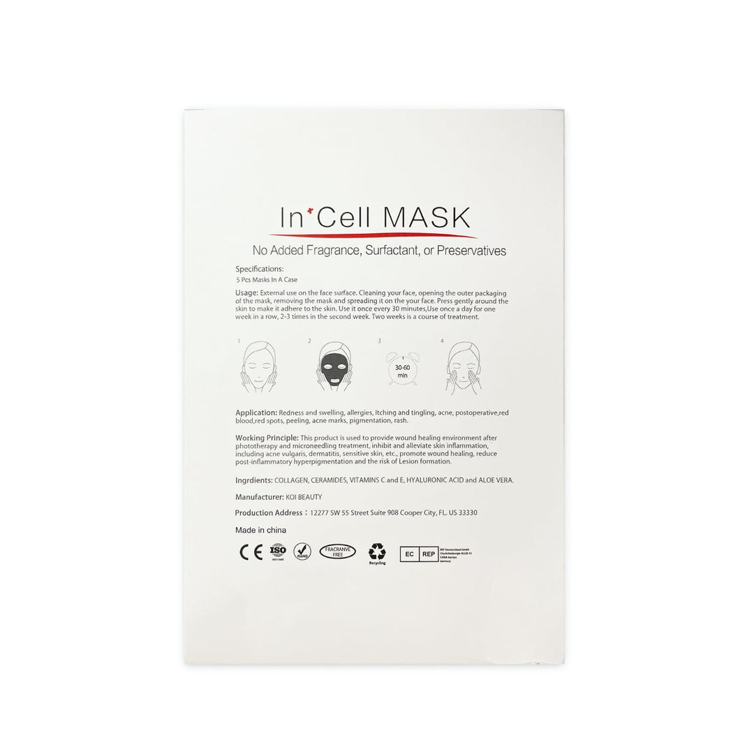 Koi Beauty Mascarilla calmante post Microneedling, mascarilla refre...