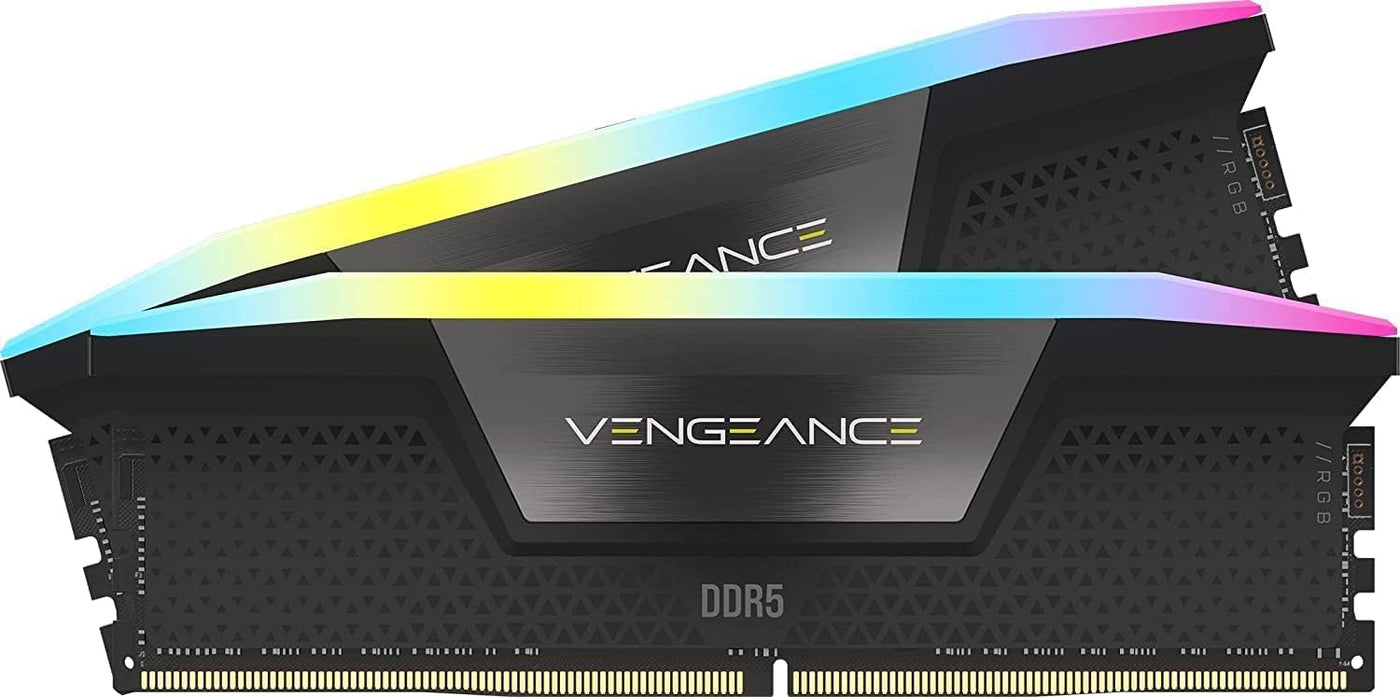 CORSAIR Vengeance RGB DDR5 RAM 32 GB (2 x 16 GB) Hasta 6000 MHz CL3...