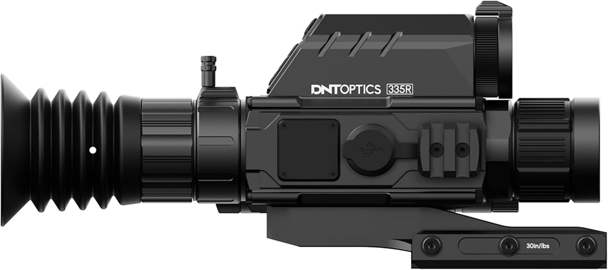DNT Optics TNC335R ThermNight Alcance térmico y de visión nocturna multiespectral con telémetro láser y calculadora balística