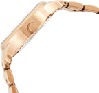 Fossil Moderno y sofisticado reloj multifunción de acero inoxidable en tono oro rosa