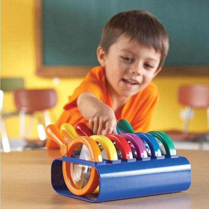 Recursos para el aprendizaje, Lupas con stands. | Juguetes STEM par...