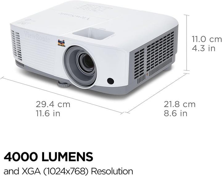 Proyector HDMI con resolución SVGA y 3,600 lúmenes ViewSonic, PA503S
