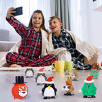Paquete de 24 juguetes de Navidad con resorte para calcetines, relleno de calcetines para regalos de fiesta de Navidad, relleno de bolsas de regalo (Navidad)