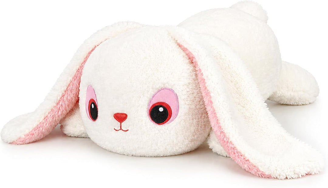 Dutioavg Peluche de conejo con peso de 3.5 libras, peluche de 19.1...