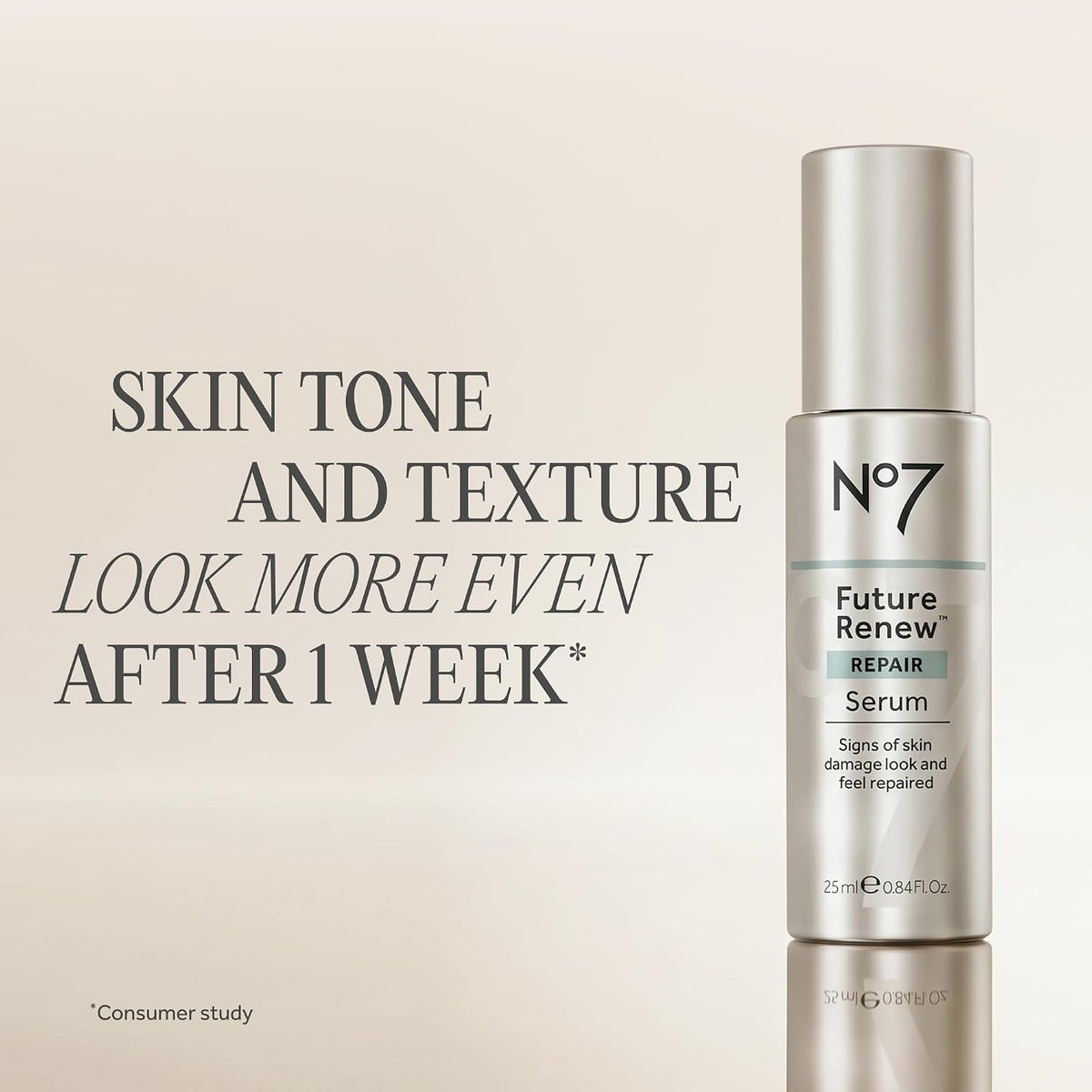 No7 Future Renew Suero reverso de daños 0.8 fl oz