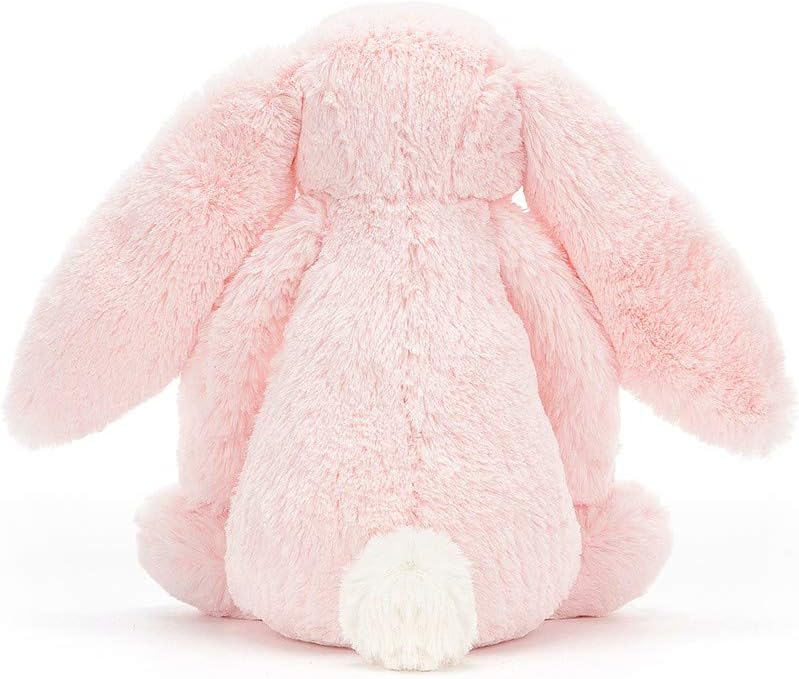 Jellycat Bashful - Peluche de conejo rosa, tamaño mediano