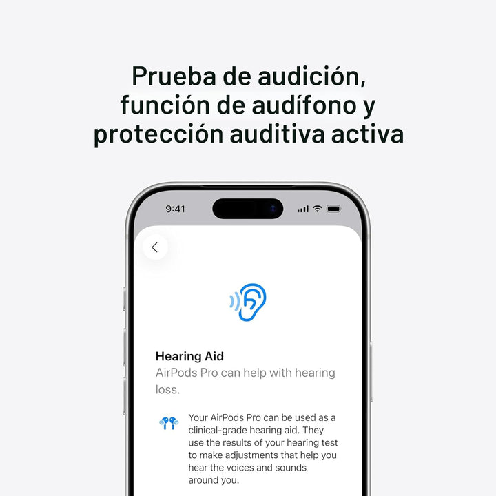 Apple AirPods Pro 3 auriculares inalámbricos, cancelación activa de...