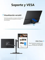 UPERFECT - Monitor portátil OLED con pantalla táctil, monitor para...