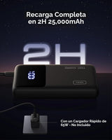 INIU Power Bank, 25000mAh 100W USB C Cargador portátil para laptop,...