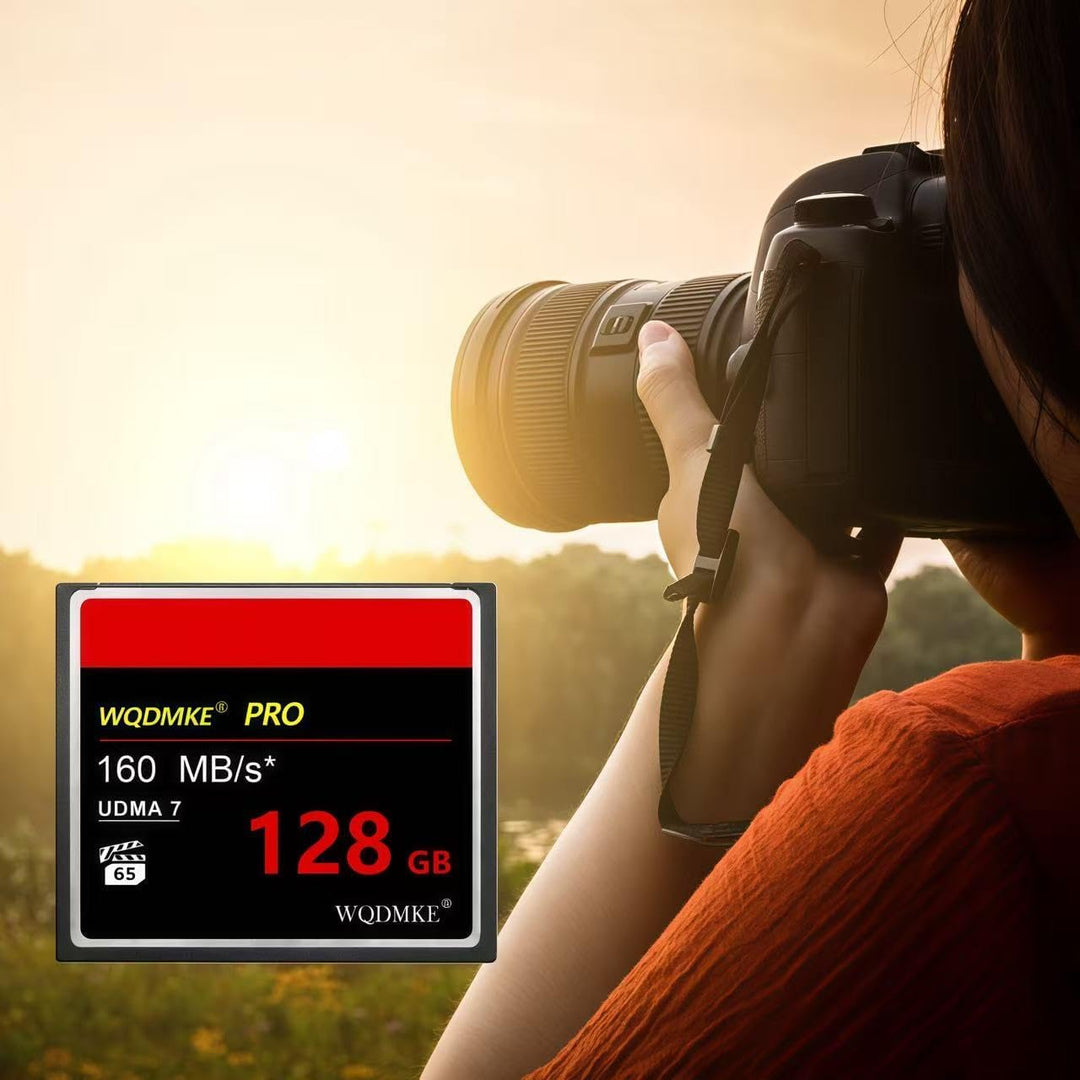 Tarjeta de memoria CF128GB UDMA acelera la tarjeta de