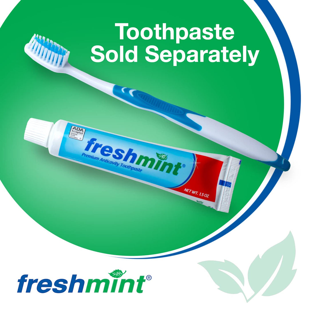 FRESHMINT Cepillos de dientes de alta calidad envueltos individualm...