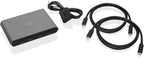 IOGEAR Conmutador USB-C de 2 puertos - Transfiere archivos entre PC y Mac OS X - 3 USB-A - 1 USB-C - Método de interruptor remoto - Mouse o tecla de acceso rápido - Indicador LED - Paso USB-C de 85 W - GUS4C2