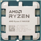 Procesador AMD Ryzen 5 7600X3D Raphael AM5 4.1GHz de 6 núcleos en caja 100-100001721WOF